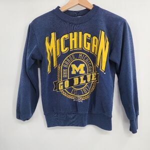 Vintage Ann Arbor Michigan Youth Crew Neck Sweatshirt